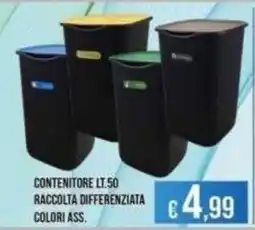 Azzurro Convenienza Contenitore lt.50 offerta