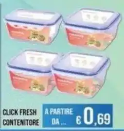 Azzurro Convenienza Click Fresh contenitore offerta