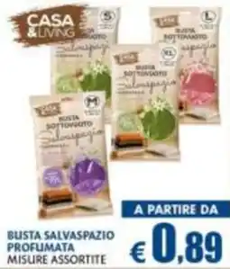 Casa & Co Busta salvaspazio profumata offerta