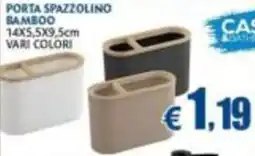 Casa & Co Porta spazzolino bamboo offerta