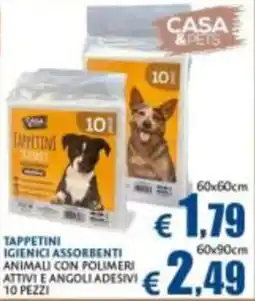 Casa & Co Tappetini igienici assorbenti animali offerta