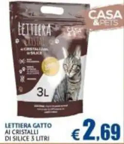 Casa & Co Lettiera gatto ai cristalli di silice offerta