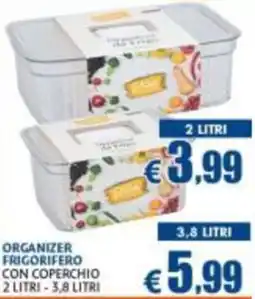 Casa & Co Organizer frigorifero con coperchio offerta