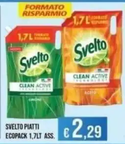 Azzurro Convenienza Svelto piatti ecopack offerta