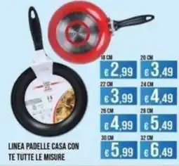 Azzurro Convenienza Linea padelle casa con te tutte le misure offerta