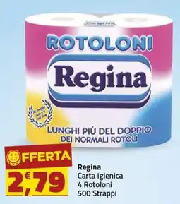 Supermercati Briò Regina Carta Igienica offerta