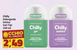Supermercati Briò Chilly Detergente Intimo offerta