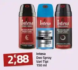 Supermercati Briò Intesa Deo Spray offerta