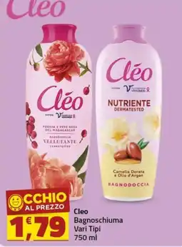 Supermercati Briò Cleo Bagnoschiuma offerta