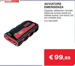 Eurobrico Avviatore emergenza Usag offerta