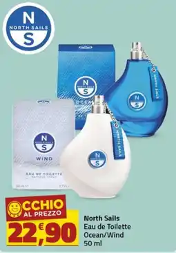 Supermercati Briò North Sails Eau de Toilette Ocean/Wind offerta