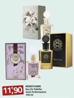 Supermercati Briò Monotheme Eau De Toilette offerta