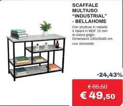 Eurobrico Scaffale multiuso "industrial" - Bellahome offerta