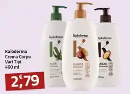 Supermercati Briò Kaloderma Crema Corpo offerta