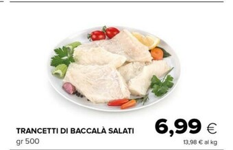 Tigre Trancetti di baccala salati offerta
