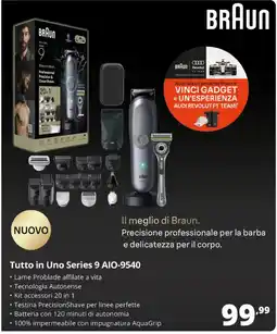 Comet Braun Tutto in Uno Series 9 offerta