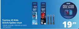Comet Oral-B Testine iO Kids Stitch/Spider-man offerta