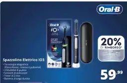 Comet Oral-B Spazzolino Elettrico iO3 offerta