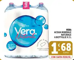 Deco Market Vera Acqua Minerale Naturale offerta
