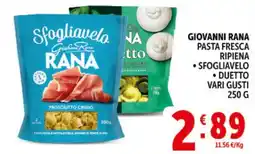 Deco Market Sfogliavelo Rana offerta
