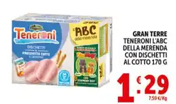 Deco Market Teneroni Dischetti al Prosciutto Cotto e Crostini offerta