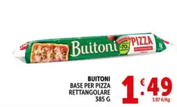 Deco Market Buitoni base per pizza rettangolare offerta