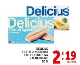 Deco Market Delicius Filetti di Sgombro offerta