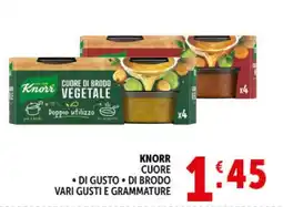 Deco Market Knorr cuore di brodo vegetale offerta