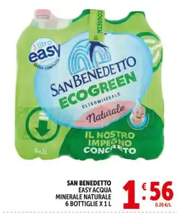 Deco Market San Benedetto easy acqua minerale naturale offerta