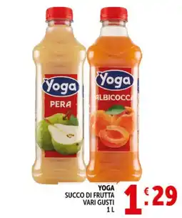 Deco Market Yoga succo di frutta vari gusti offerta