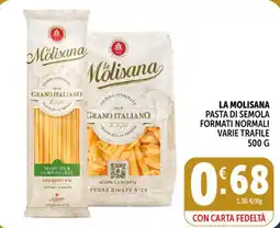 Deco Market La Molisana pasta di semola offerta