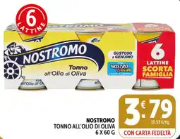 Deco Market Nostromo tonno all'olio di oliva offerta
