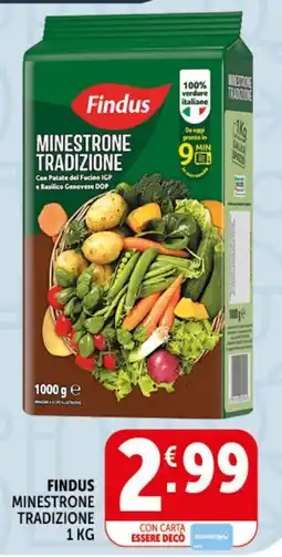 Deco Market Findus Minestrone Tradizione offerta