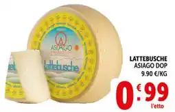 Deco Market Lattebusche Asiago DOP offerta
