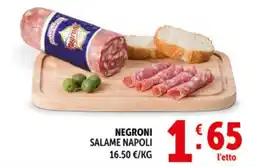 Deco Market Negroni salame napoli offerta