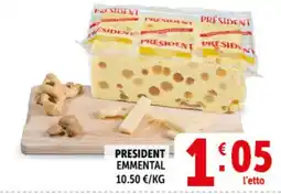 Deco Market President Emmenthal offerta