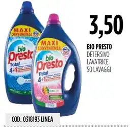 Carico Cash & Carry Bio Presto Detersivo Lavatrice offerta
