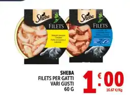 Deco Market Sheba filets per gatti offerta