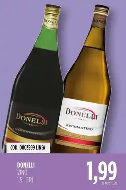 Carico Cash & Carry Donelli vino offerta