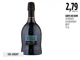 Carico Cash & Carry Corte dei Rovi Spumante Chardonnay Brut offerta