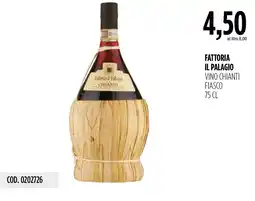 Carico Cash & Carry Fattoria il Palagio Vino Chianti Fiasco offerta