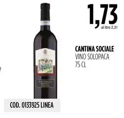Carico Cash & Carry Cantina Sociale Vino Solopaca offerta