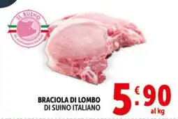 Deco Market Braciola di lombo di suino italiano offerta