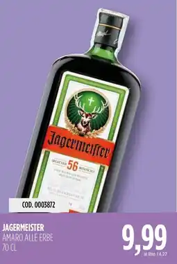 Carico Cash & Carry Jagermeister amaro alle erbe offerta