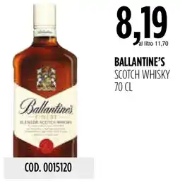 Carico Cash & Carry Ballantine's Scotch Whisky offerta
