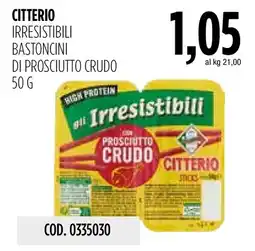 Carico Cash & Carry Irresistibili bastoncini di prosciutto crudo offerta