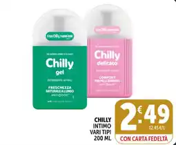Deco Market Chilly intimo vari tipi offerta