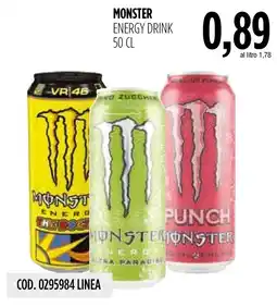 Carico Cash & Carry Monster energy drink offerta