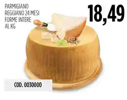Carico Cash & Carry Parmigiano Reggiano offerta