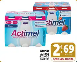 Deco Market Actimel Danone offerta